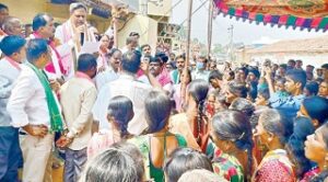 Campaigning in villages