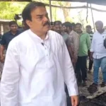 తెనాలి శిల్పశాల ప్రమాద స్థలాన్ని పరిశీలించిన మంత్రి