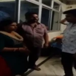 హైదరాబాద్ ఉప్పల్ లో కాంగ్రెస్ నేత దౌర్జన్యం